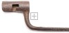 French officer or sergeant socket ca. 1754 n/s.