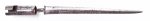 Dutch Liege socket bayonet mid 18th Century n/s. Dutch Liege socket bayonet mid 18th Century n/s.