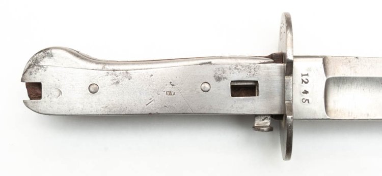 Norwegian 1851 sword bayonet n/s. - Click Image to Close