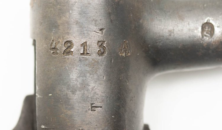 Dutch 1895 Cavalry socket n/s. - Click Image to Close