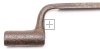 French officer or sergeant socket ca. 1754 n/s.