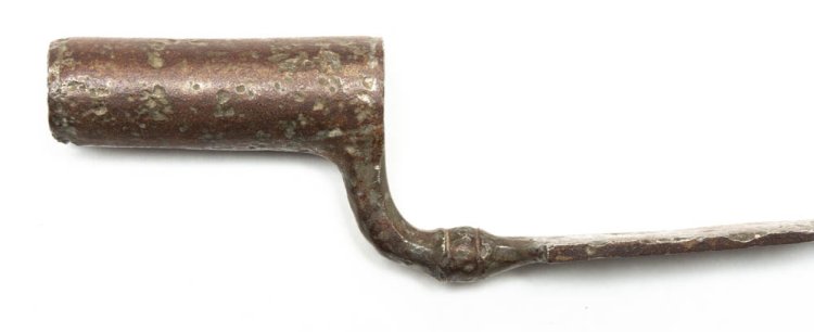 French Officer's Socket ca. 1750 n/s. - Click Image to Close