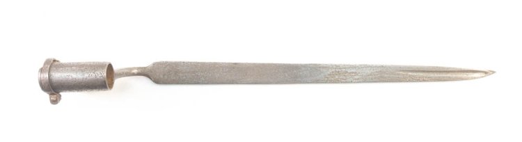 French M1771 Infantry musket bayonet n/s. - Click Image to Close