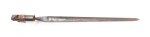 US M1851 Cadet socket bayonet n/s. US M1851 Cadet socket bayonet n/s.
