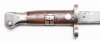 Dutch M1895 Rifle bayonet n/s.