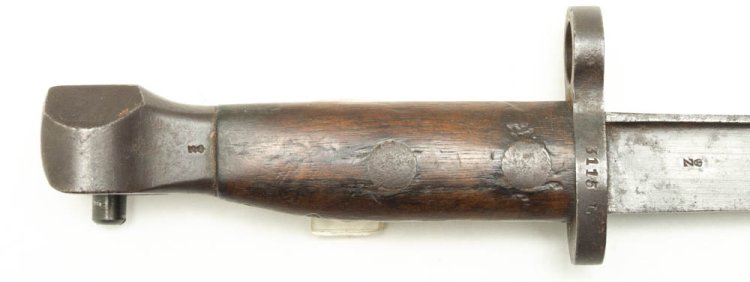 Dutch M1895 bayonet for the No. 3 and No. 4 Carbine n/s. - Click Image to Close