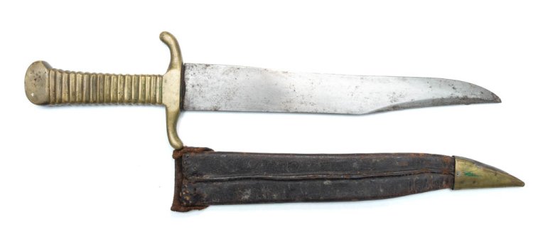 Turner Bowie Knife w/s. - Click Image to Close