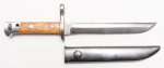 Finnish M/42 trial bayonet w/s. Finnish M/42 trial bayonet w/s.