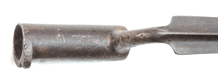 Austrian 1799 socket bayonet n/s. - Click Image to Close