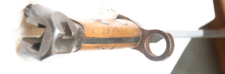 Dutch M1895 Carbine No.1 NM bayonet w/s. - Click Image to Close