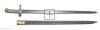 Belgian M1848 bayonet w/s.