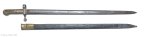 Belgian M1848 bayonet w/s. Belgian M1848 bayonet w/s.