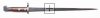Dutch M1895 Rifle bayonet n/s. Dutch M1895 Rifle bayonet n/s.