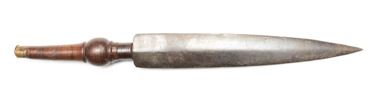 A large and early Spanish plug bayonet n/s. - Click Image to Close