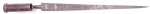British carbine bayonet post 1800 n/s. British carbine bayonet post 1800 n/s.