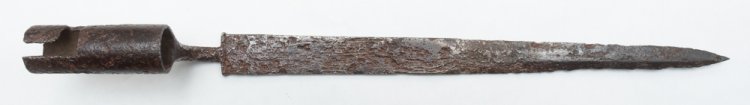 Short shanked Dutch Liege socket bayonet n/s. - Click Image to Close