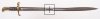 British P1855 Lancaster Bayonet n/s.