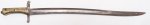 Italian bayonet for the experimental Valdocco Rifle M1869 n/s.