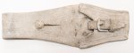 French Buff Gendarmerie Frog for the 1892 bayonet. French Buff Gendarmerie Frog for the 1892 bayonet.