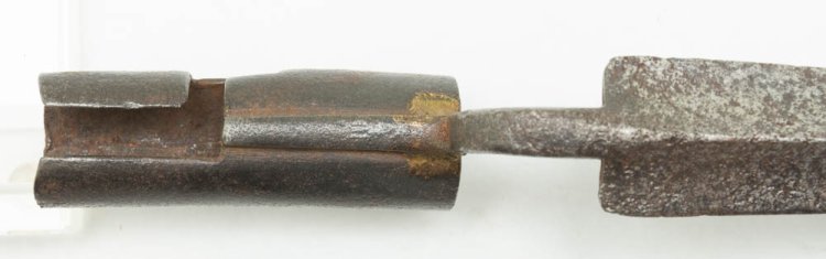 French 18th Century hunting socket bayonet n/s. - Click Image to Close